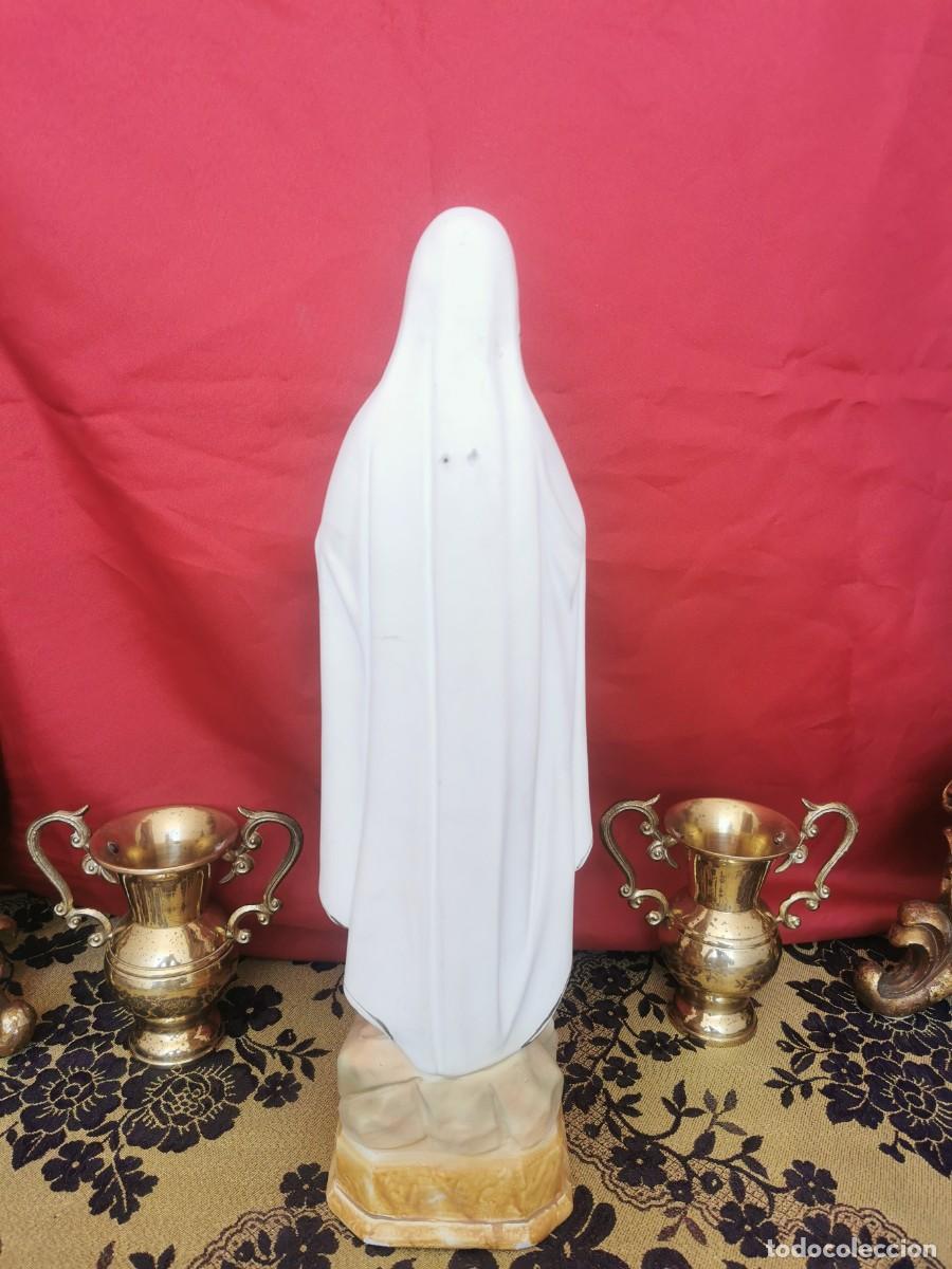 Arte: Virgen de Lourdes 39cm - Foto 3