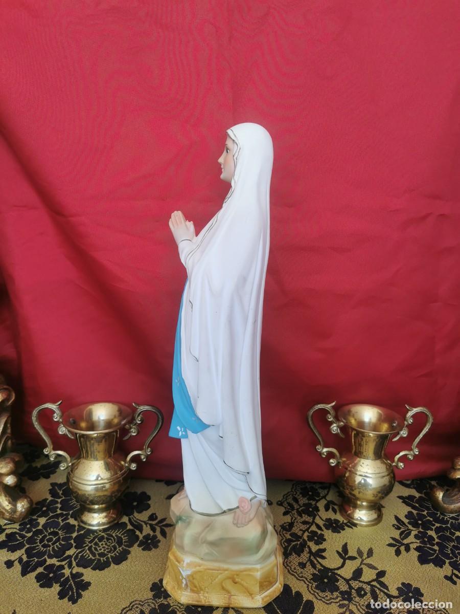 Arte: Virgen de Lourdes 39cm - Foto 4