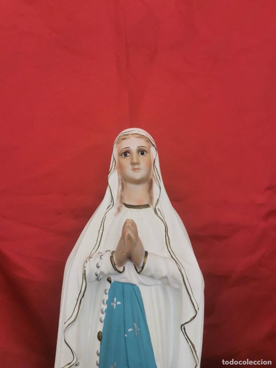 Arte: Virgen de Lourdes 39cm - Foto 5