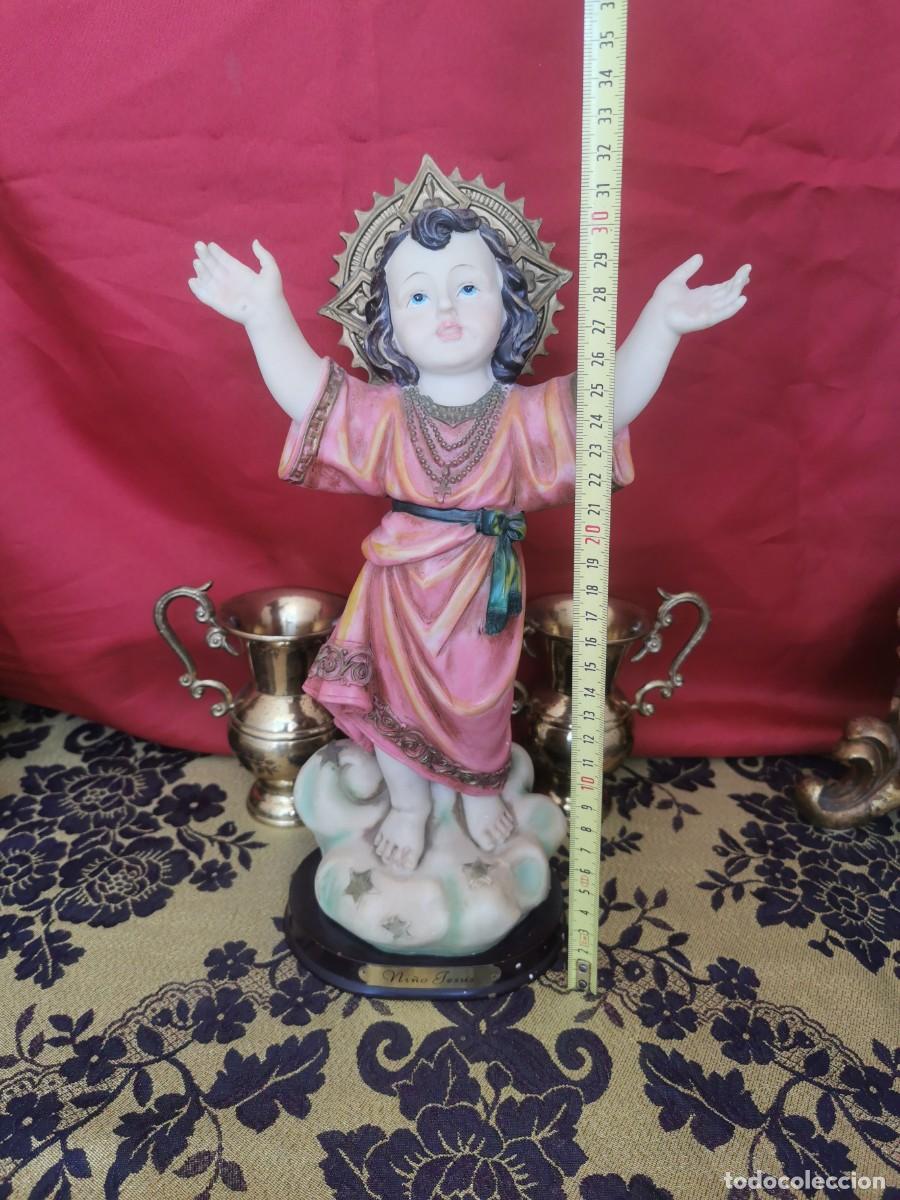 Arte: Divino Ni&ntilde;o Jes&uacute;s 32cm - Foto 5