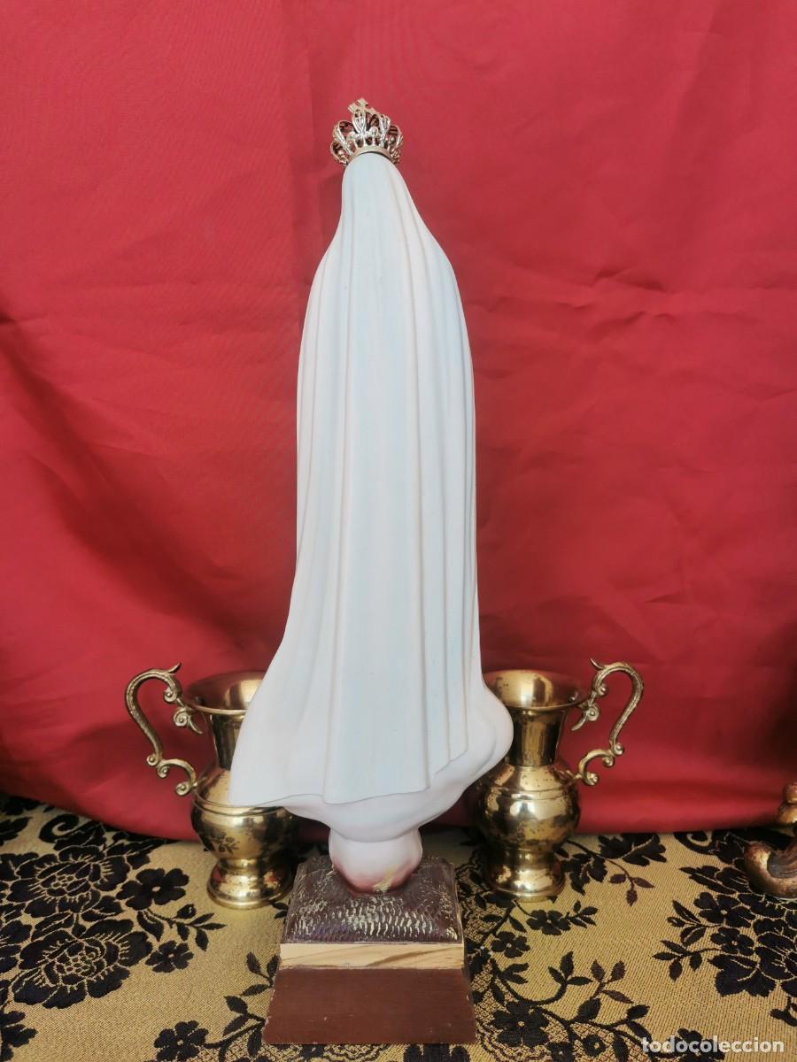 Arte: Virgen de F&aacute;tima 42cm - Foto 3