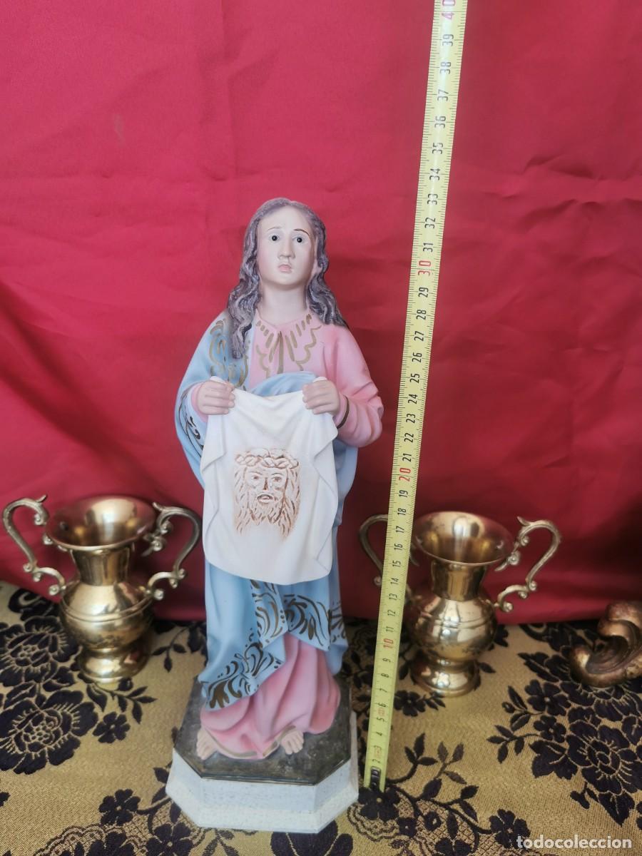 Arte: Santa Ver&oacute;nica Olot 33cm - Foto 6