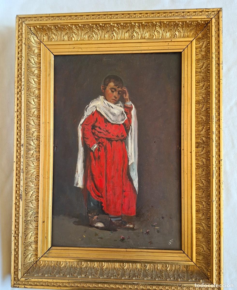 Arte: MONAGUILLO XIX OLEOSOBRE TABLA