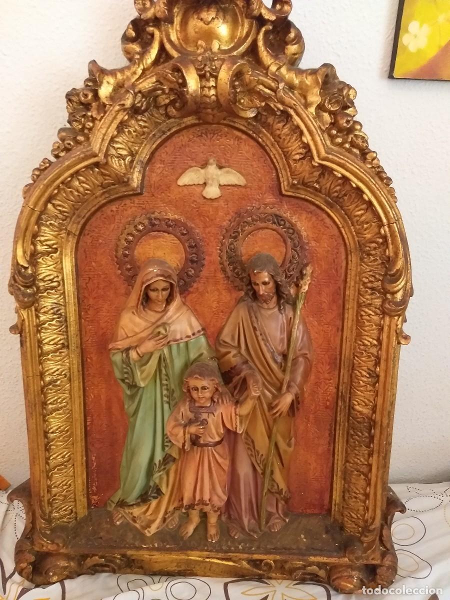 Arte: retablo sagrada familia olot