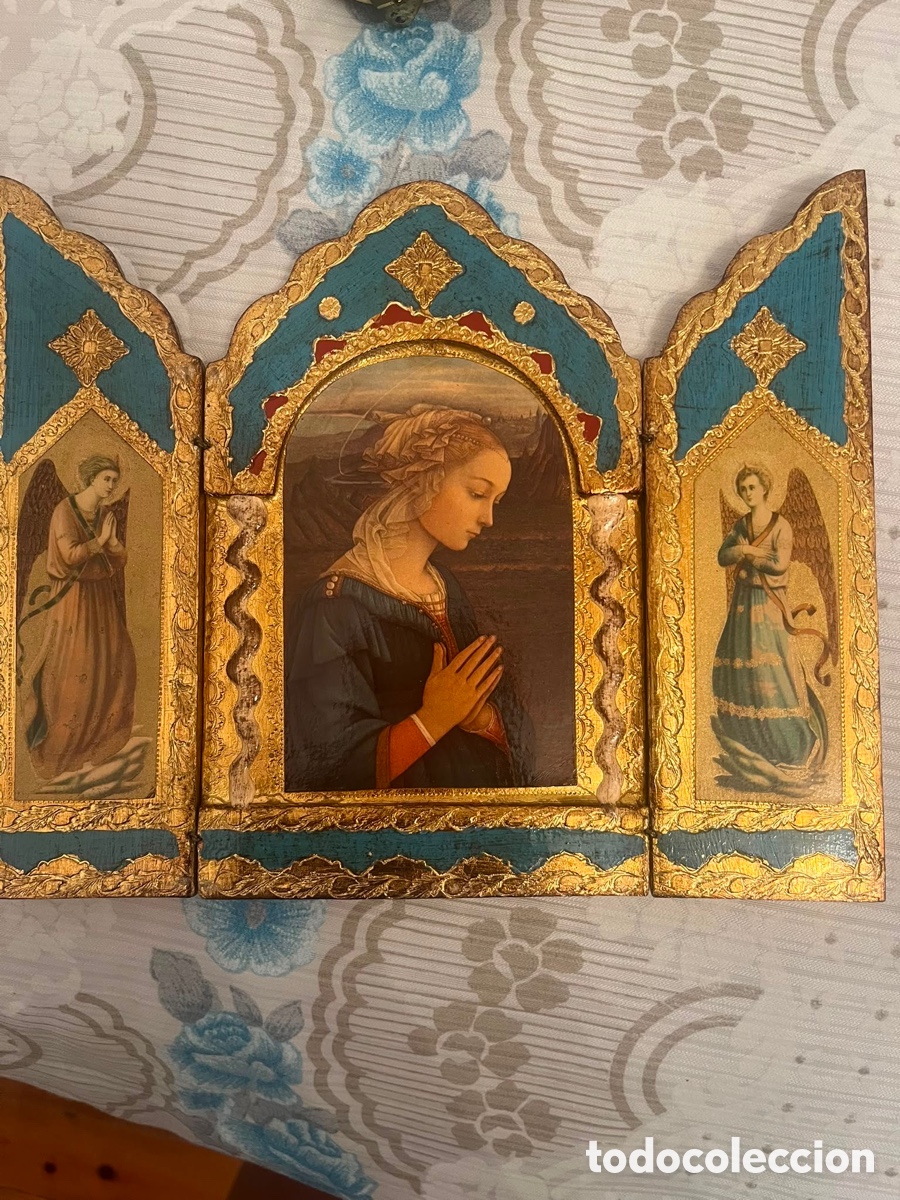 Arte: Tr&iacute;ptico religioso decorativo - Foto 4