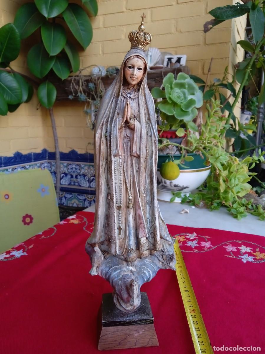 Arte: Figura religiosa Virgen de F&aacute;tima