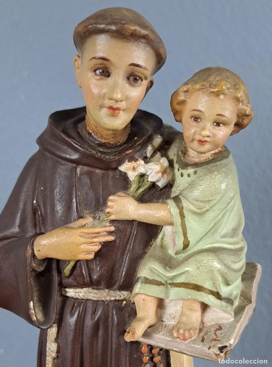 Arte: San Antonio de Padua con el Ni&ntilde;o 23,5 cm