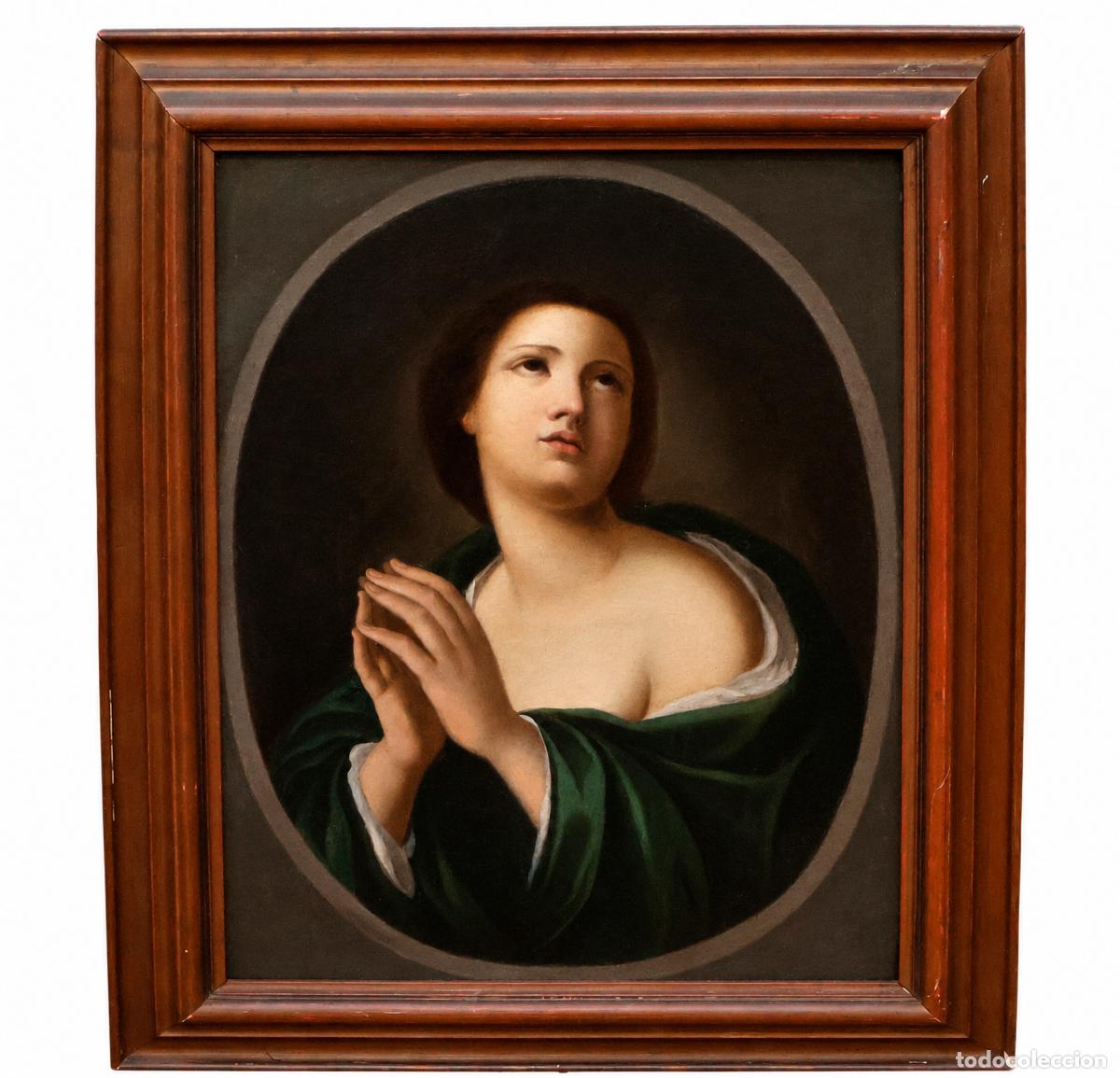 Arte: GUIDO RENI (1575 - 1642) AFTER. OLEO SOBRE TELA. MARIA MAGDALENA