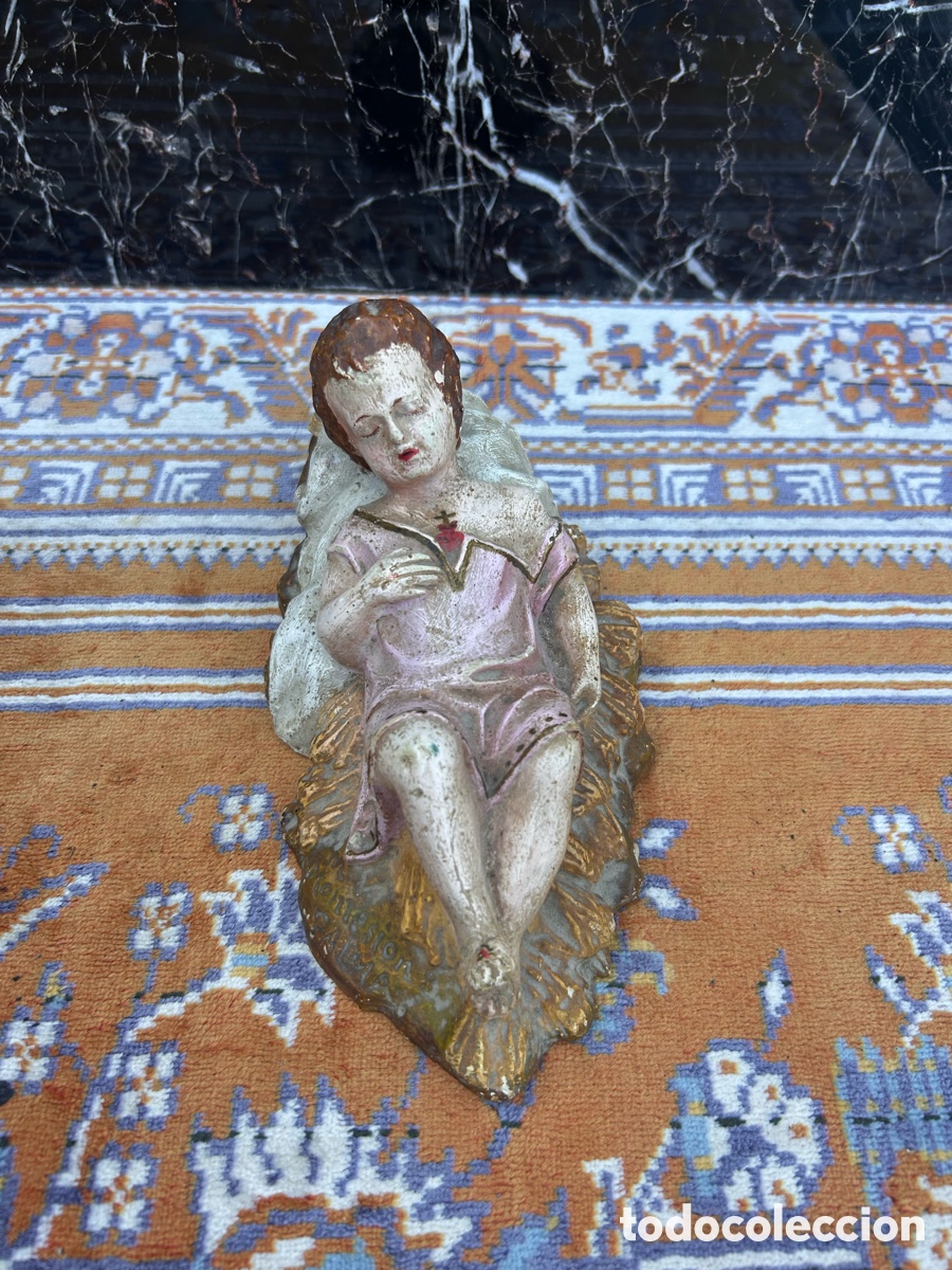 Arte: figura de bel&eacute;n o estatuilla devocional del Ni&ntilde;o Jes&uacute;s