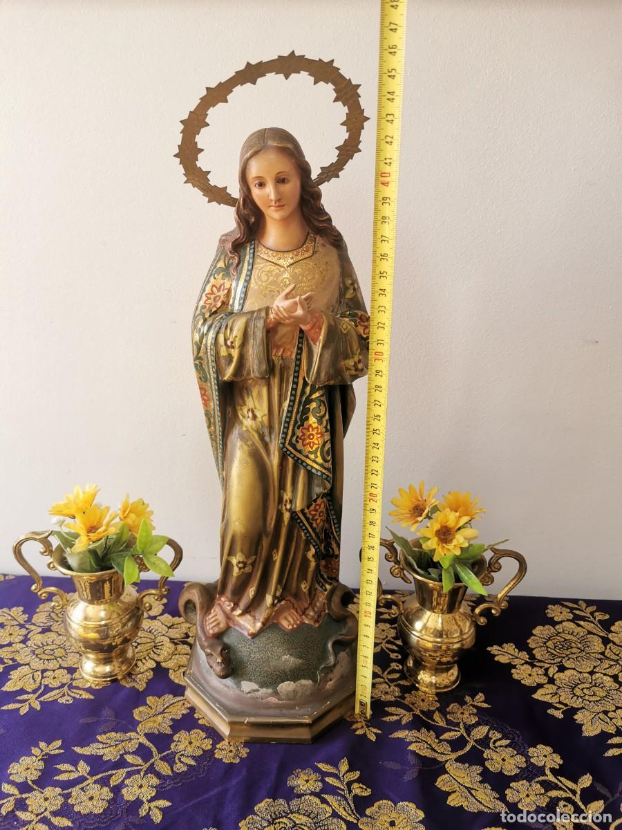 Arte: Virgen Inmaculada Olot 46cm