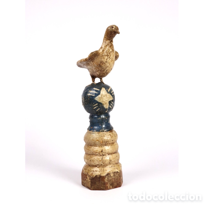 Arte: Santos Holy Spirit Dove Sculpture, 18th/19th C.