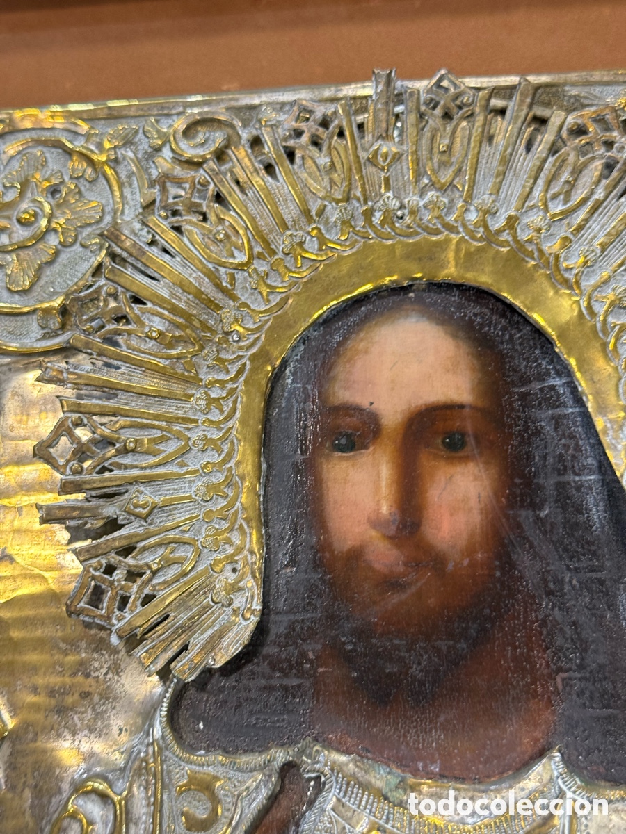Arte: Precioso icono antiguo - Foto 3