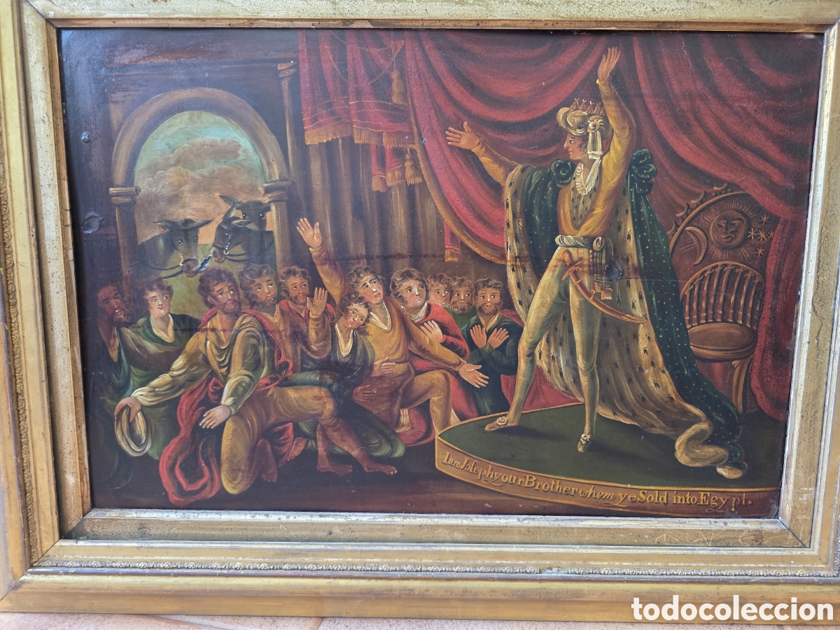 Arte: &Oacute;leo soble cobre siglo XVIII...