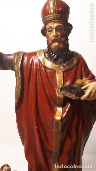 Arte: Figura San Nicol&aacute;s de Bari. Escuela de Olot