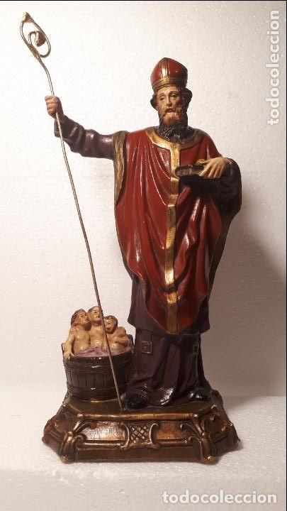 Arte: Figura San Nicol&aacute;s de Bari. Escuela de Olot