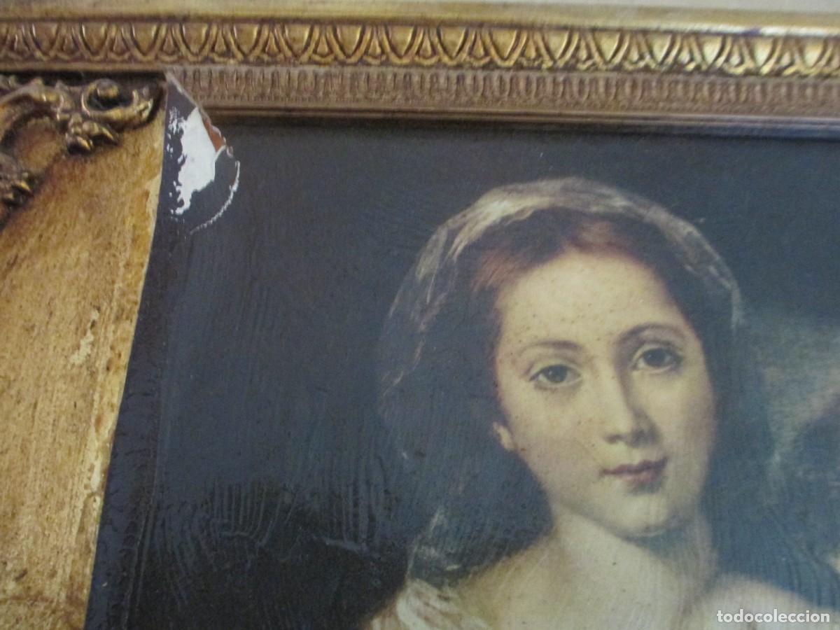 Arte: Triptico religioso de la Virgen y el Ni&ntilde;o - Foto 2