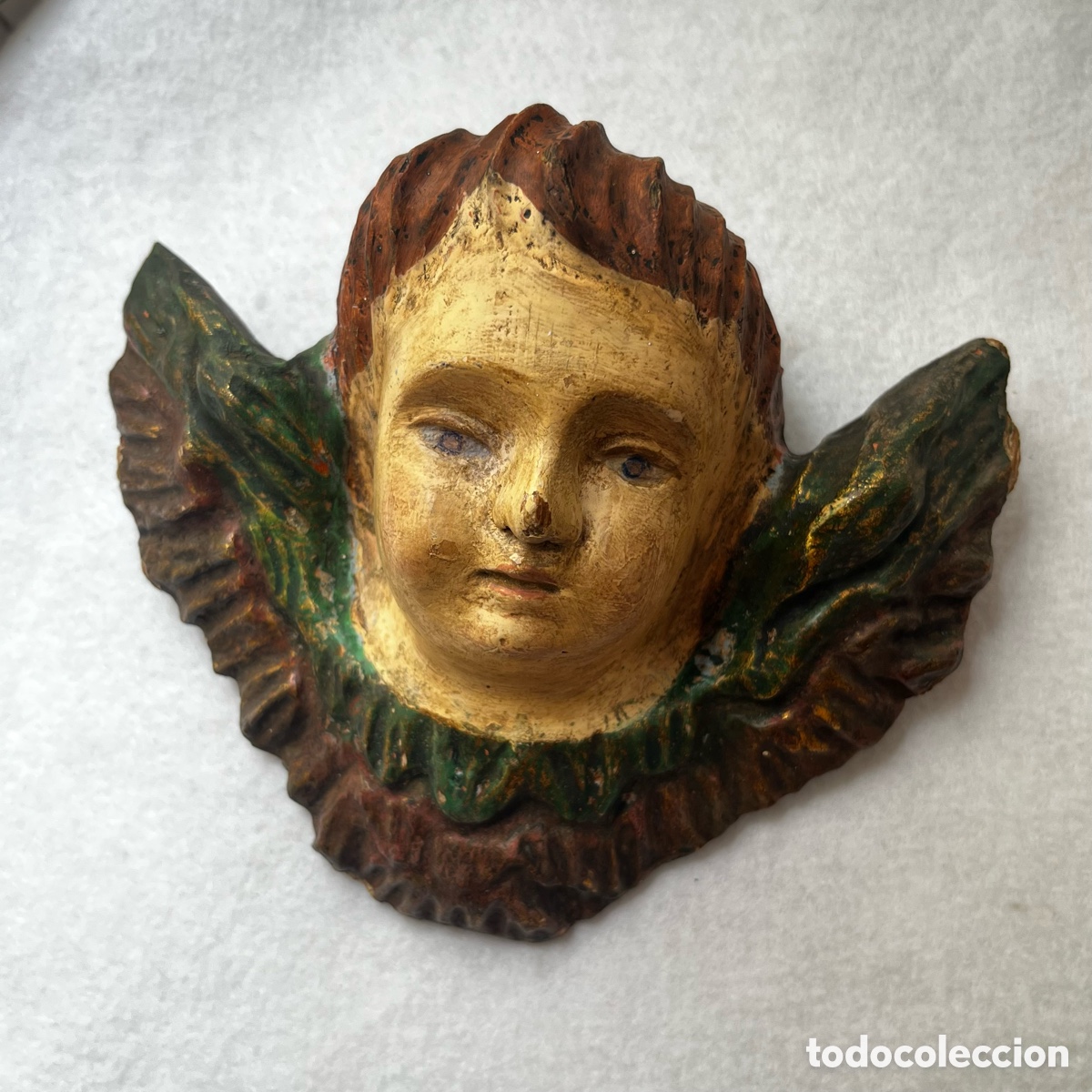 Arte: TALLA RELIGIOSA - &Aacute;NGEL / ANGELOTE / QUERUB&Iacute;N