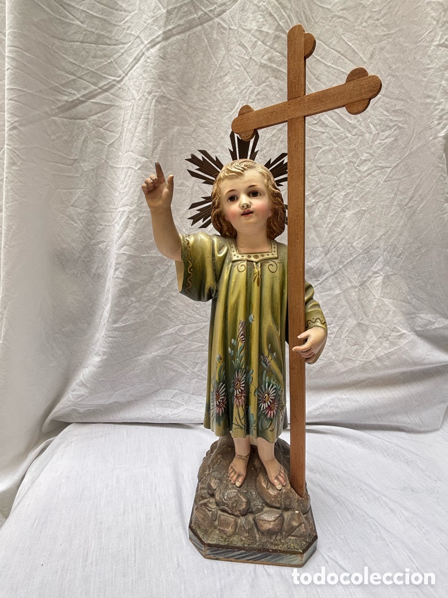 Arte: Ni&ntilde;o Jes&uacute;s Olot del a&ntilde;o 1920.