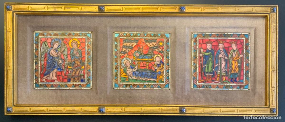 Arte: MORAT&Oacute; GRAN TR&Iacute;PTICO NATIVIDAD ESMALTE