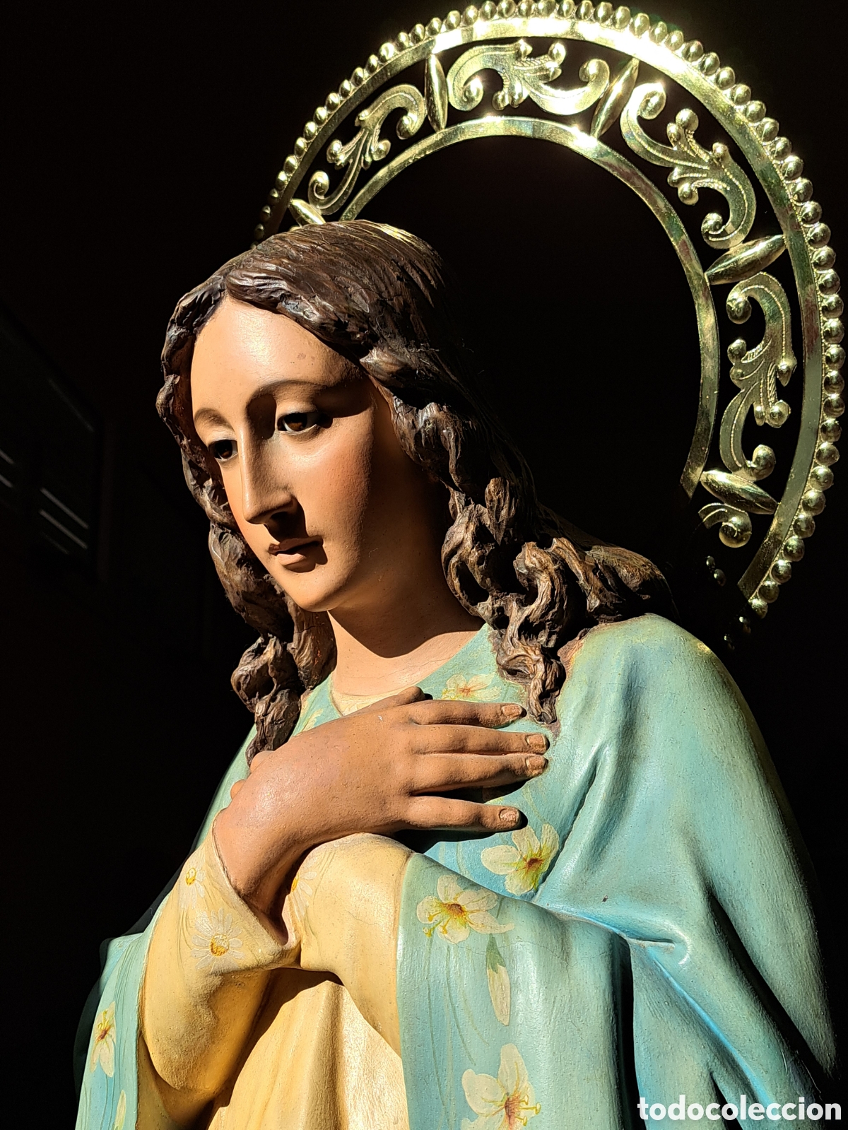 Arte: A.PERICAY INMACULADA CONCEPCION 133CM - Foto 13