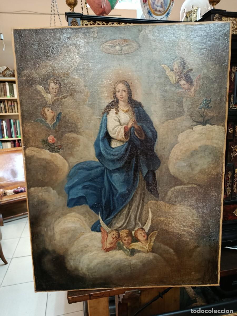 Arte: Inmaculada rodeada de &aacute;ngeles REF-423/1
