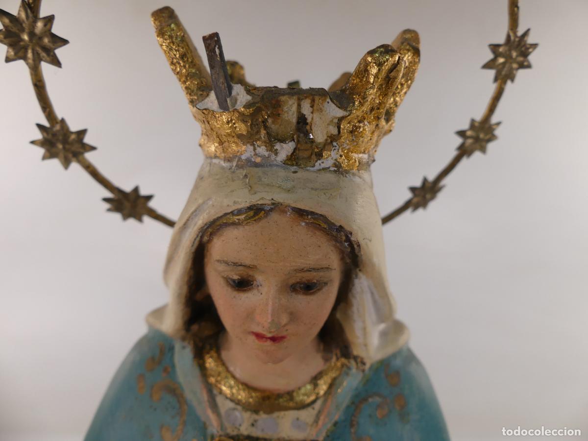 Arte: FIGURA DE VIRGEN INMACULADA - Foto 2