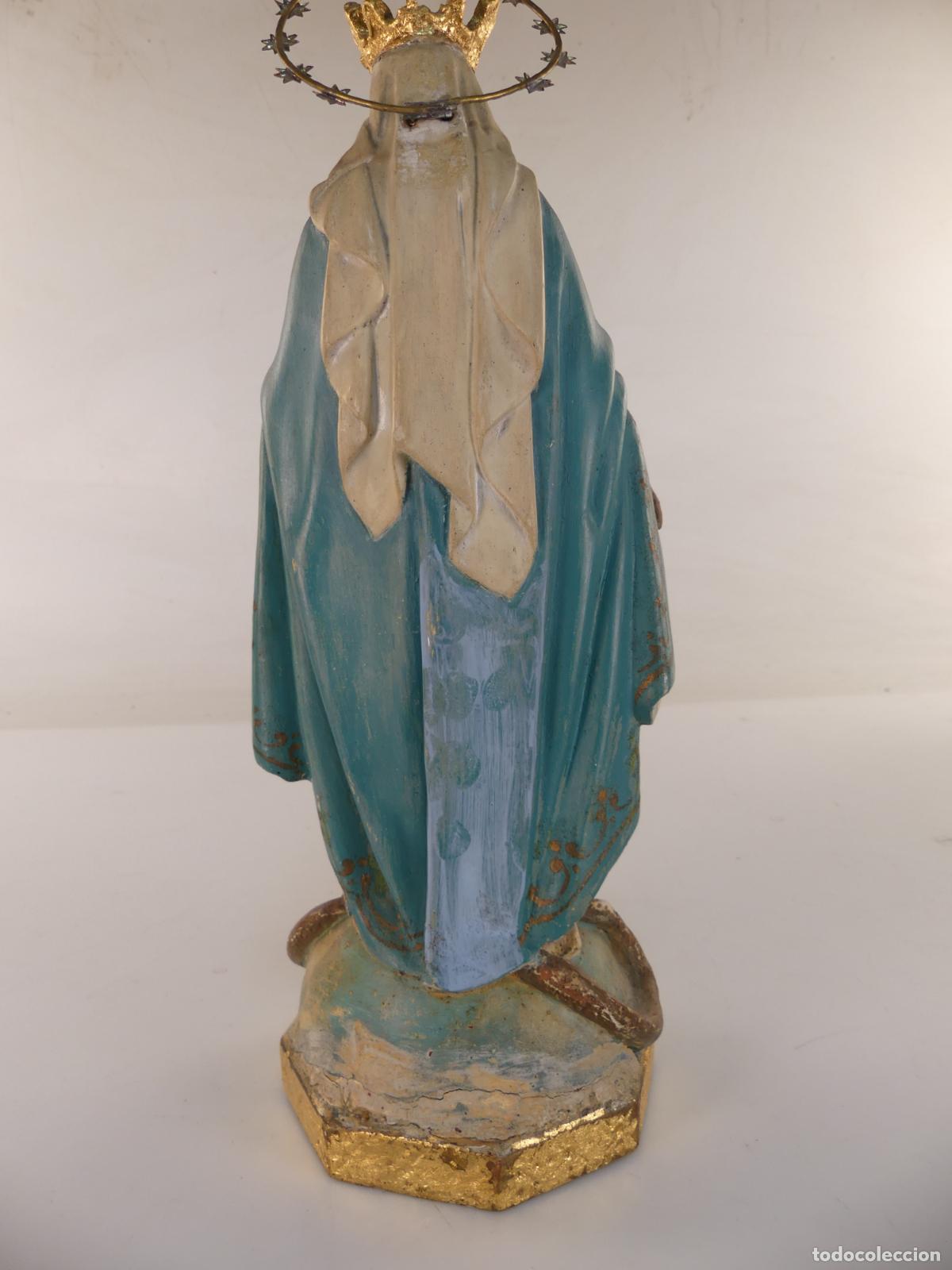 Arte: FIGURA DE VIRGEN INMACULADA - Foto 6