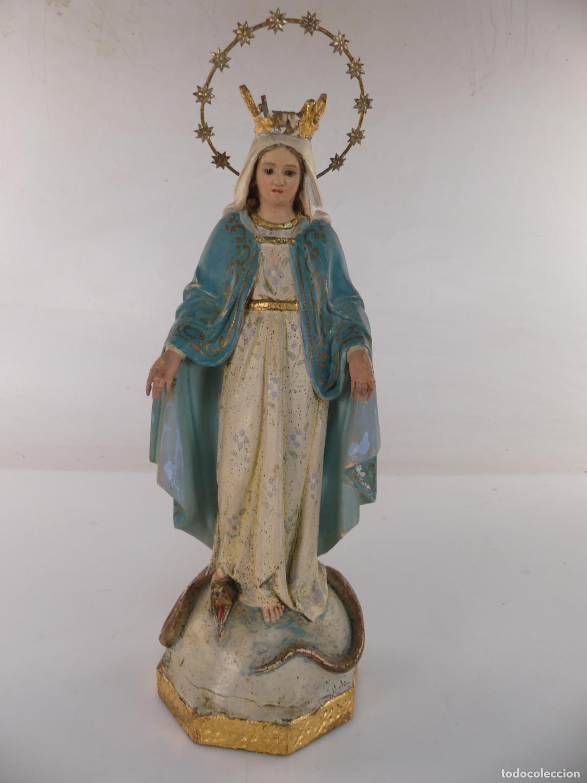 Arte: FIGURA DE VIRGEN INMACULADA