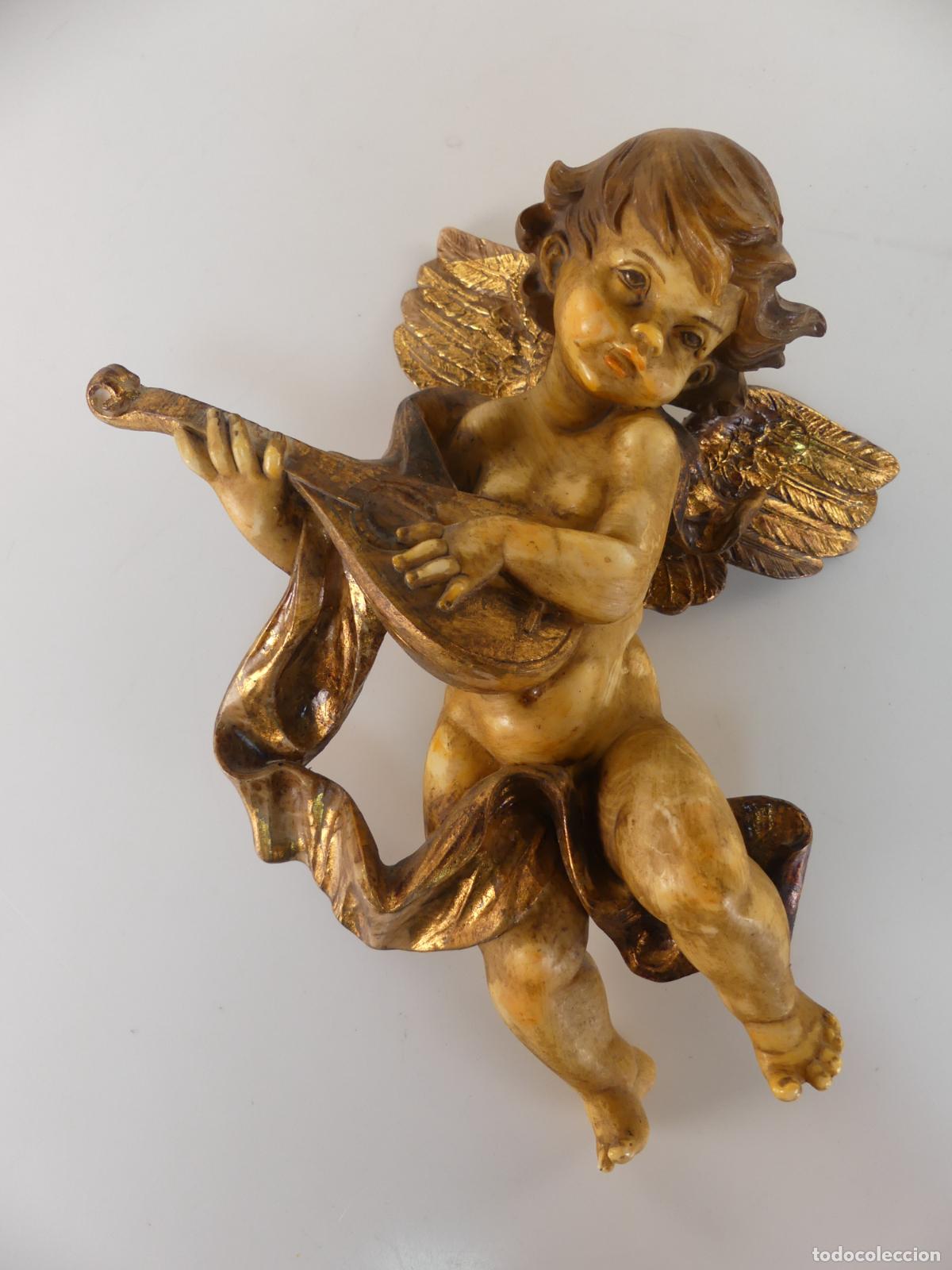 Arte: FIGURA DE ANGELITO MUSICO