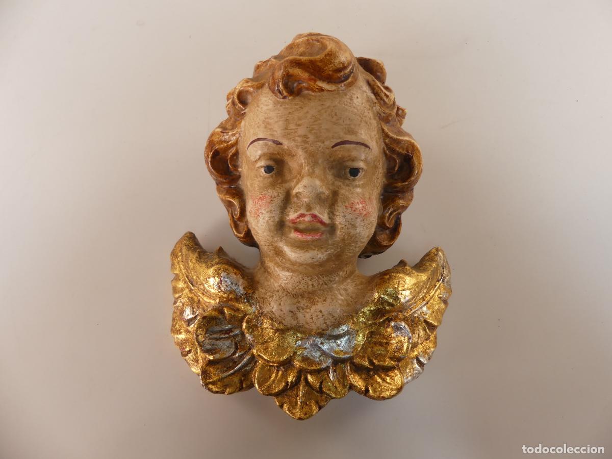 Arte: FIGURA CABEZA DE ANGEL ANGELITO