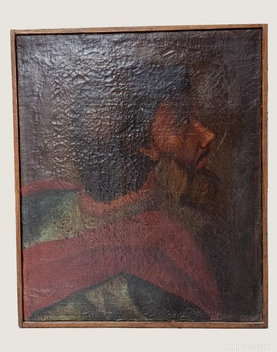 Arte: Oleo sobre lienzo San Judas Tadeo S. XVIII