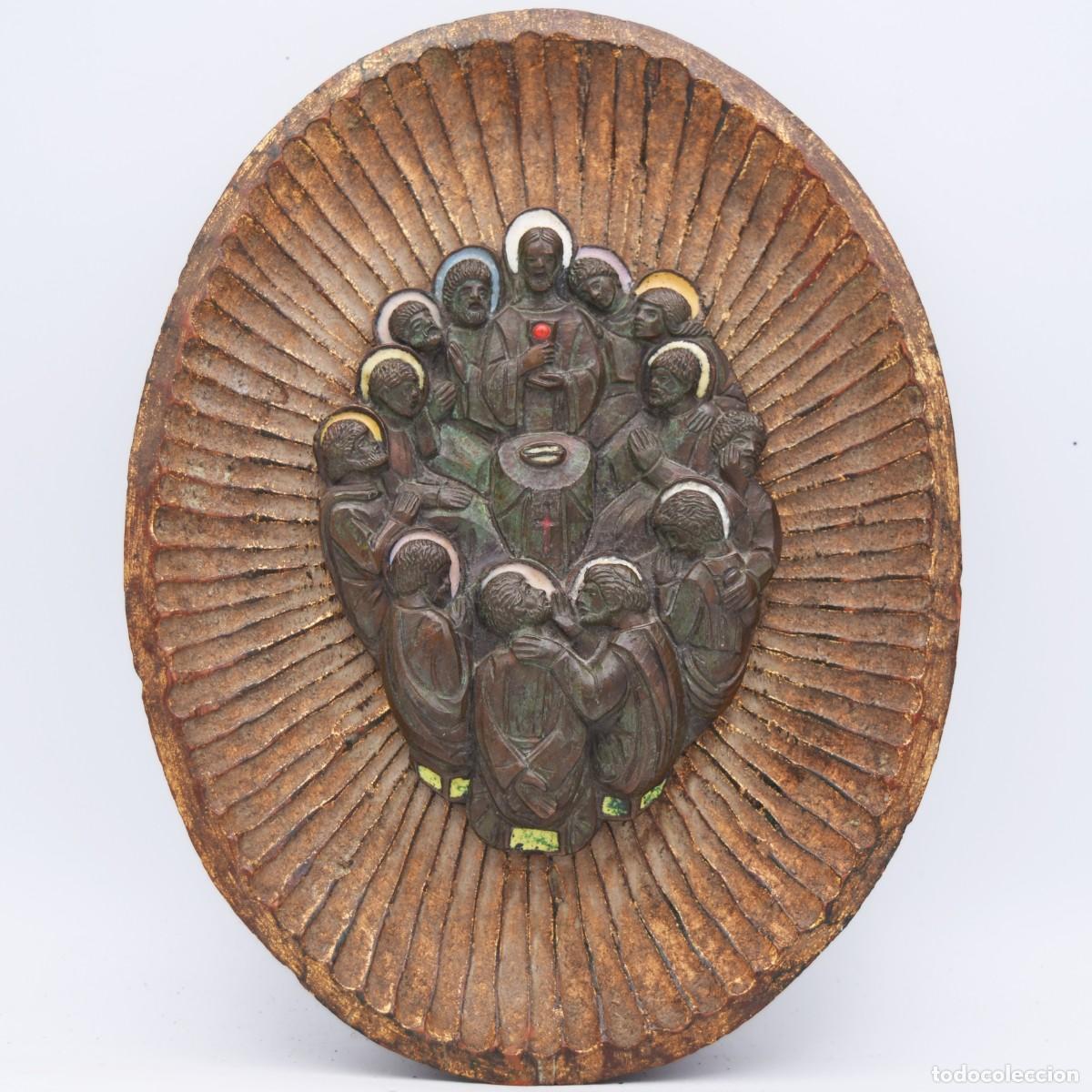 Arte: Relieve de bronce y esmalte - &Uacute;ltima cena - Foto 6