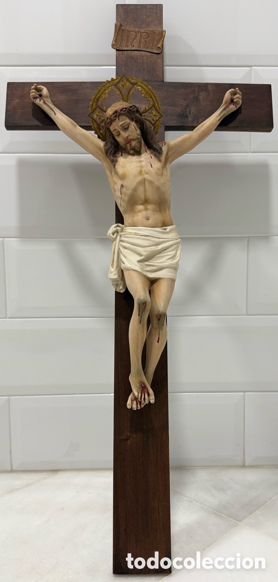 Art: ANTIGUO CRISTO DE LA EXPIRACI&Oacute;N SELLADO OLOT