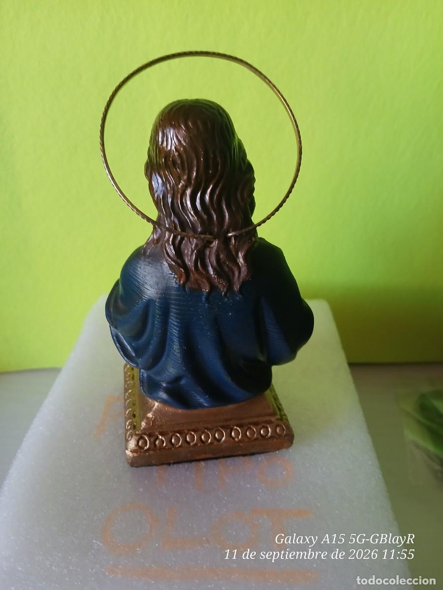 Arte: Antigua imagen, Virgen. - Foto 3
