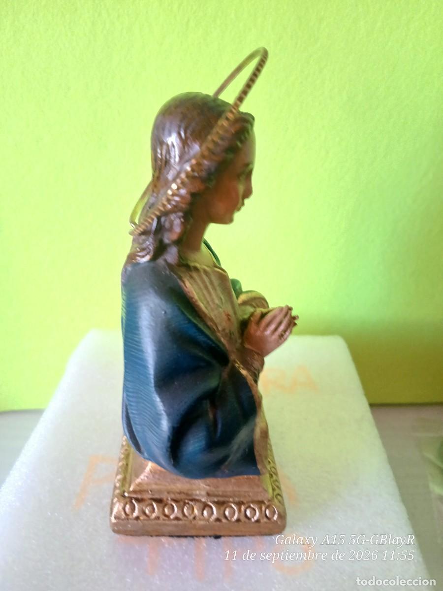 Arte: Antigua imagen, Virgen. - Foto 4