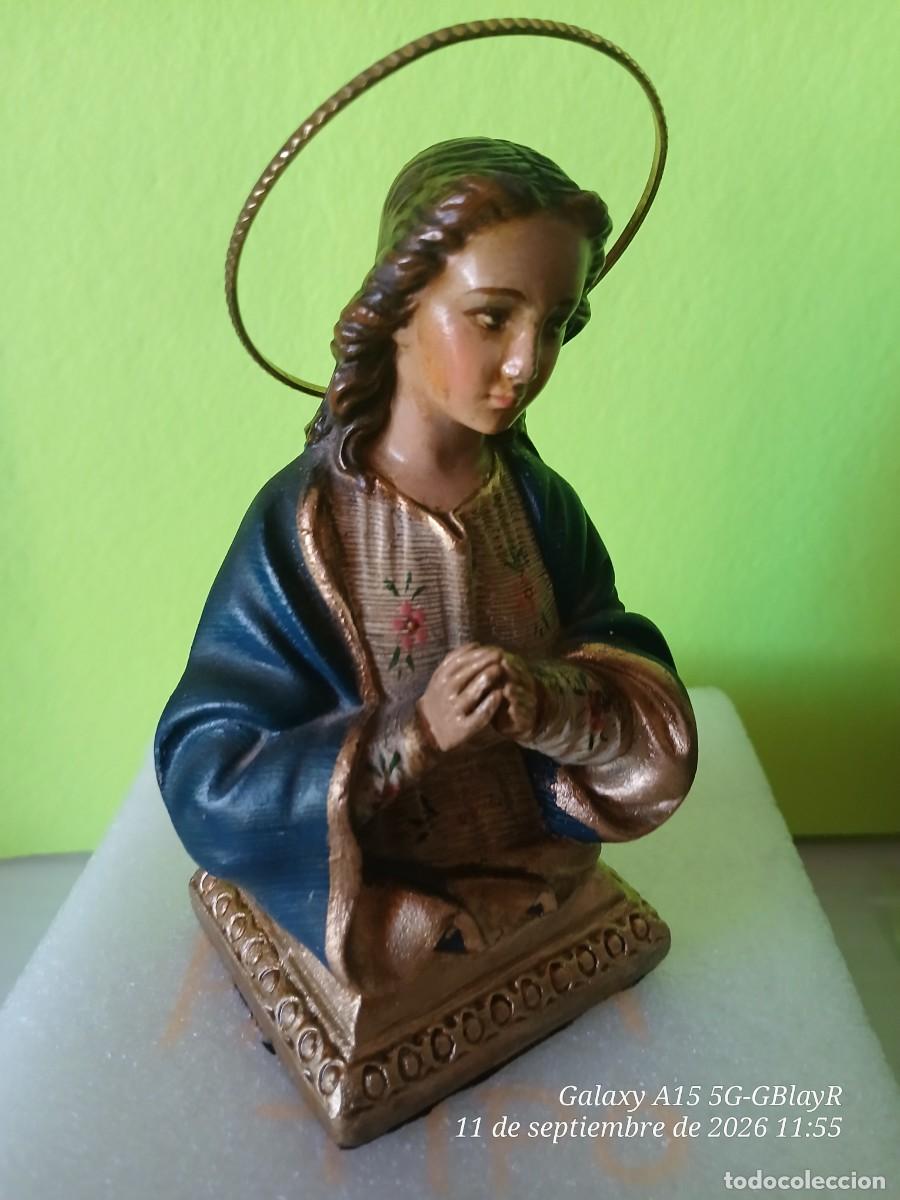 Arte: Antigua imagen, Virgen. - Foto 5