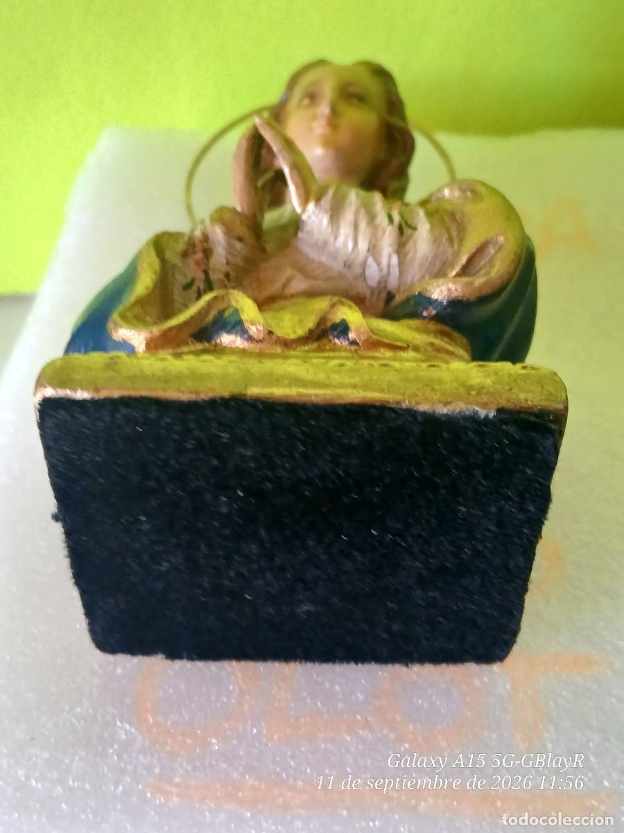 Arte: Antigua imagen, Virgen. - Foto 7