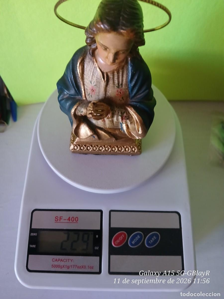 Arte: Antigua imagen, Virgen. - Foto 8