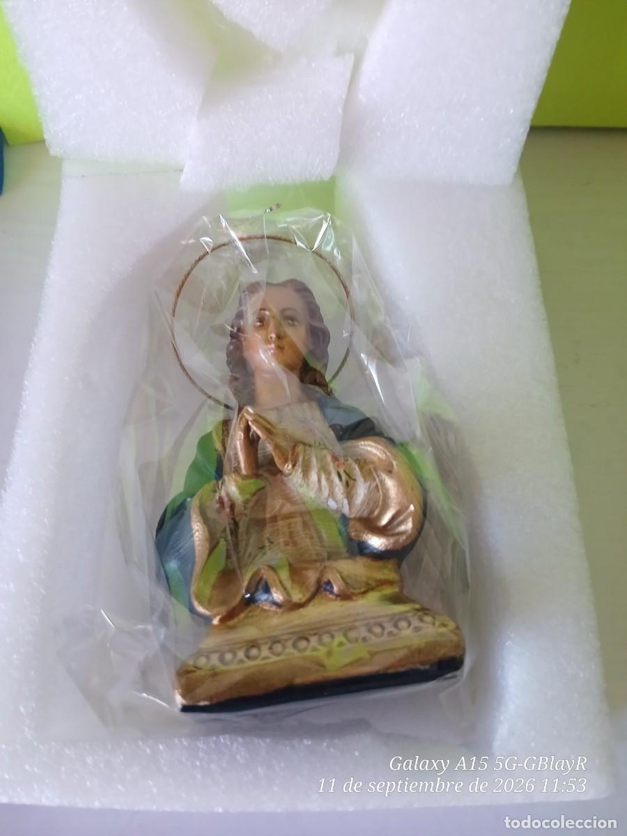 Arte: Antigua imagen, Virgen. - Foto 9