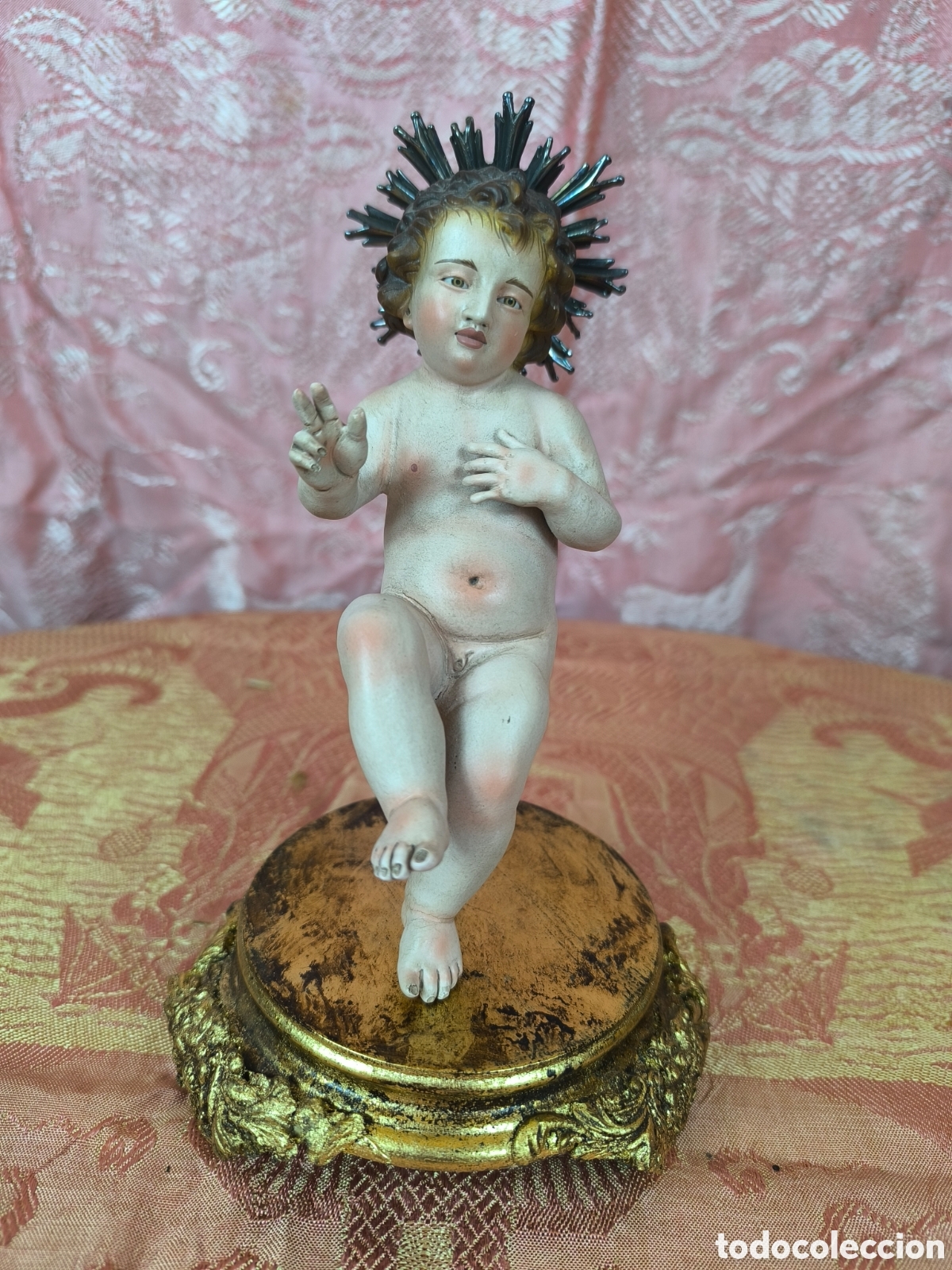 Arte: Ni&ntilde;o Jes&uacute;s napolitano, gran maestro. S. XX N&aacute;poles