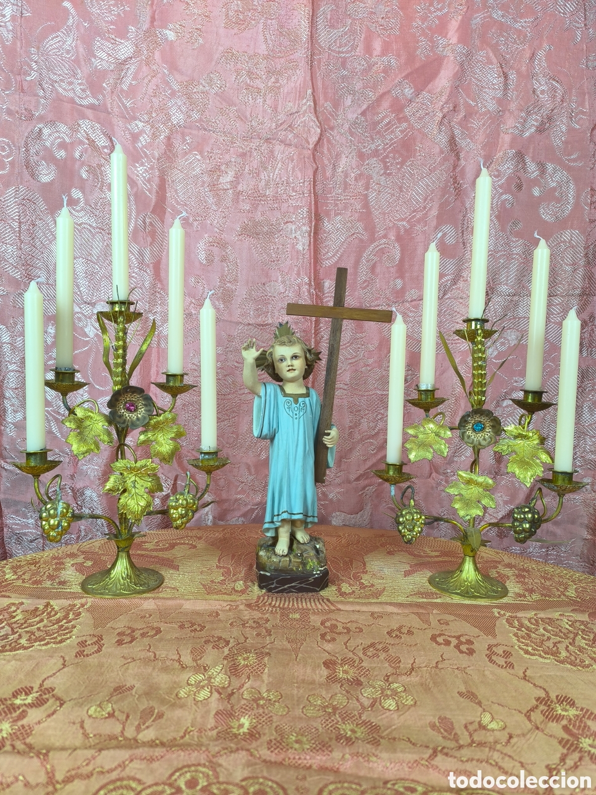 Arte: Ni&ntilde;o Jes&uacute;s Pasionista, 33 CMS. Talleres Olot, S.XX