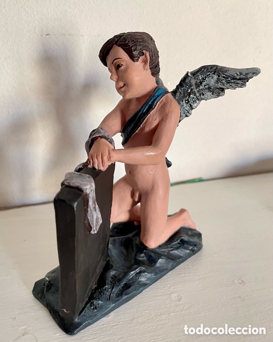 Arte: Figura de &aacute;ngel/querub&iacute;n - Foto 2
