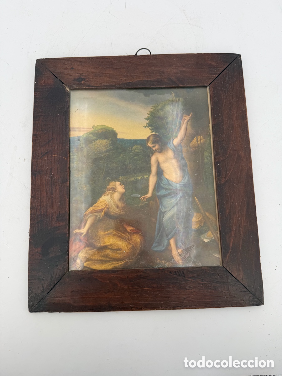 Arte: Grabado Religioso Enmarcado - Foto 4