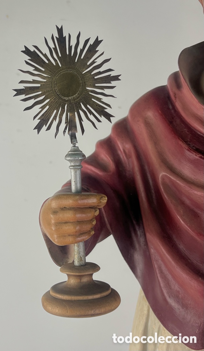 Arte: IMPORTANTE SAN RAM&Oacute;N NONATO - OLOT - 80 CM - Foto 4