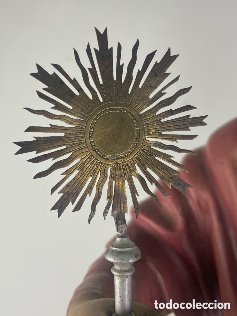 Arte: IMPORTANTE SAN RAM&Oacute;N NONATO - OLOT - 80 CM - Foto 5