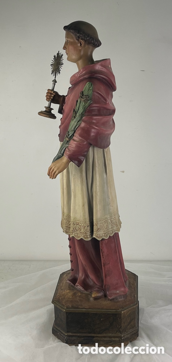 Arte: IMPORTANTE SAN RAM&Oacute;N NONATO - OLOT - 80 CM - Foto 8