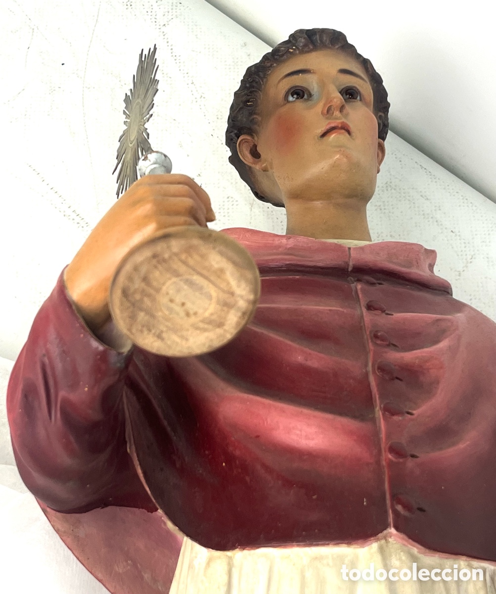 Arte: IMPORTANTE SAN RAM&Oacute;N NONATO - OLOT - 80 CM - Foto 13