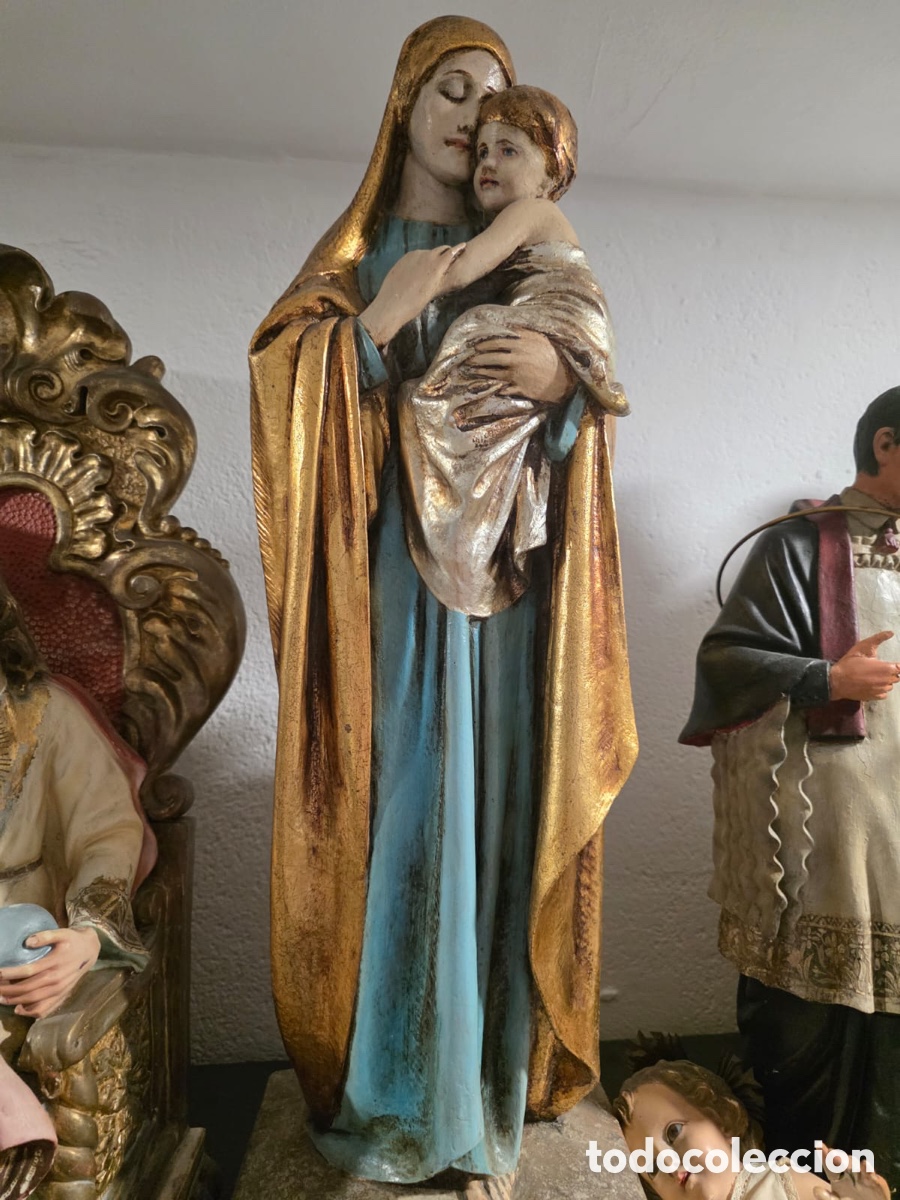 Art: Virgen con ni&ntilde;o de finales siglo XX