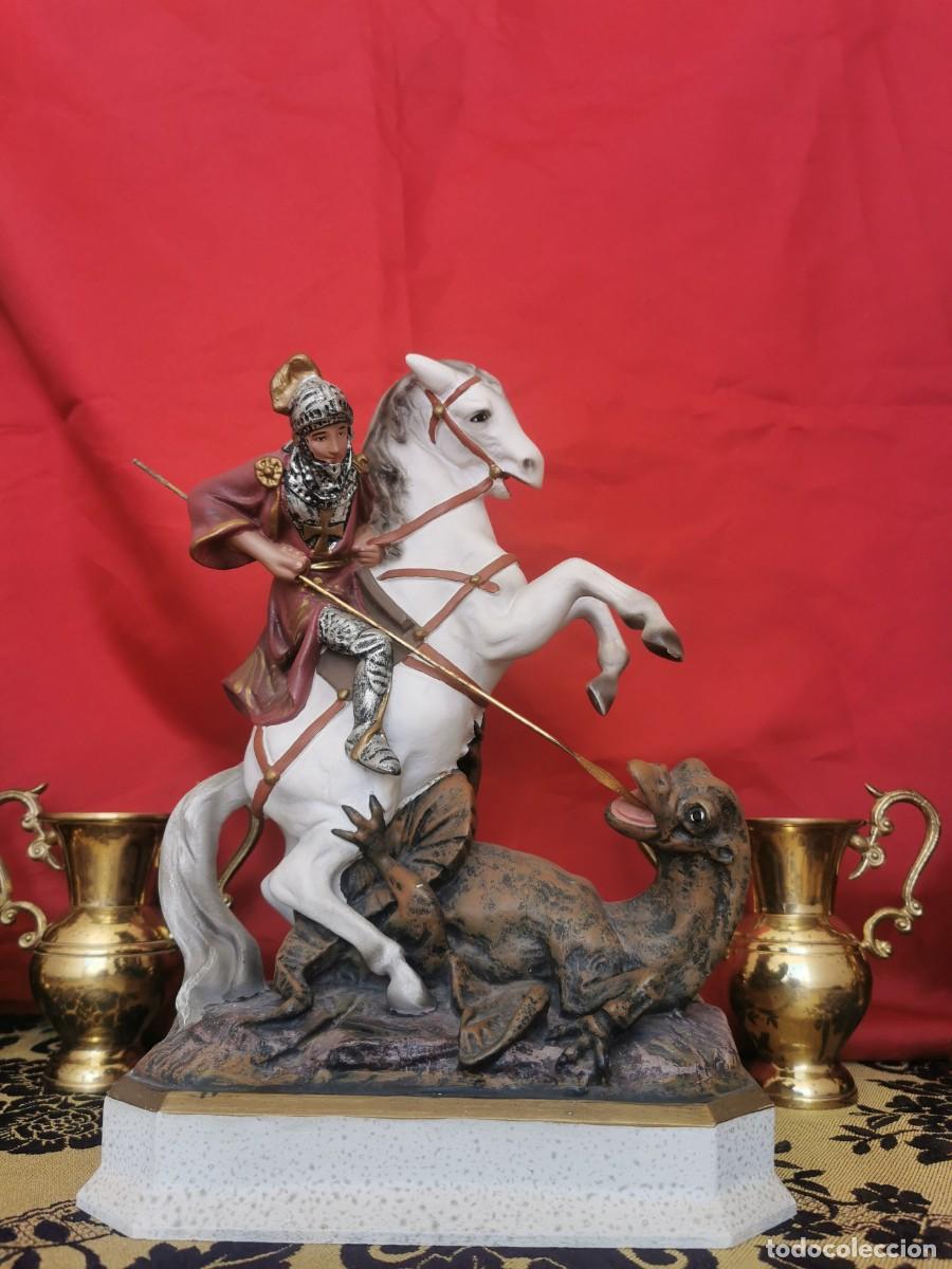 Arte: San Jorge a Caballo Olot 28cm - Foto 2