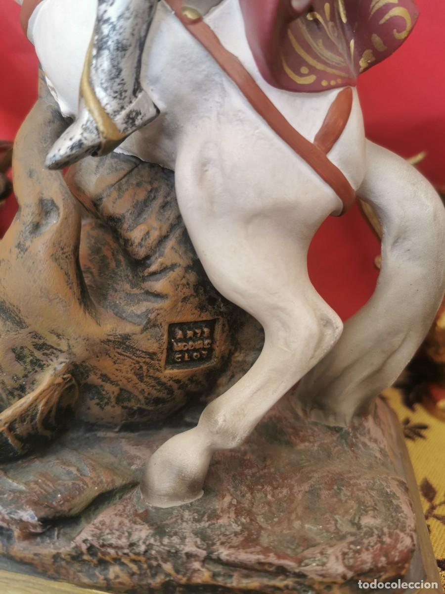 Arte: San Jorge a Caballo Olot 28cm - Foto 5